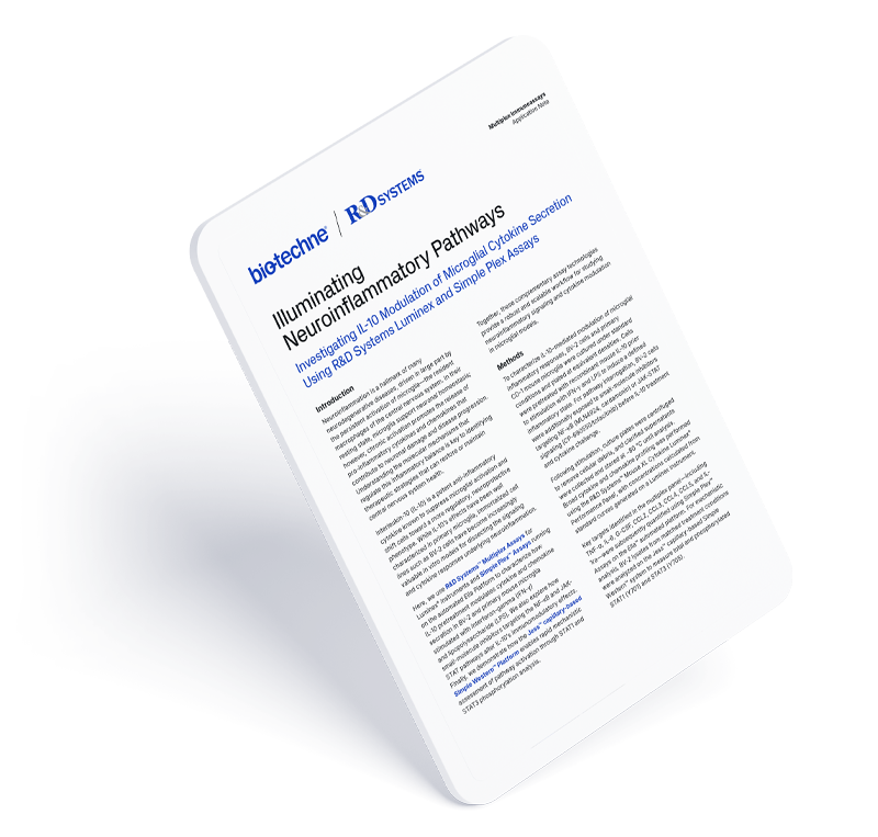 Illuminating Neuroinflammatory Pathways with IL-10 Modulation