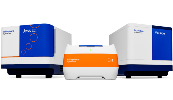 ProteinSimple instruments Jess, Ella, and Maurice