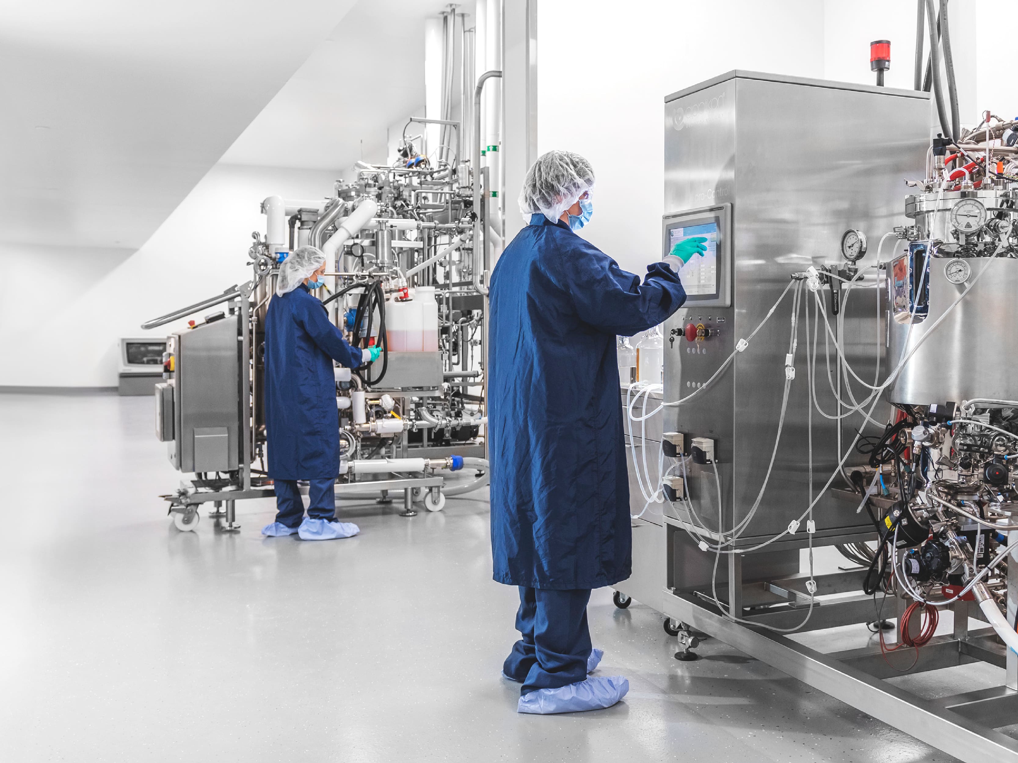 Manufacturing of GMP proteins at Bio-Techne’s GMP facility