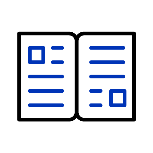  icon of open book