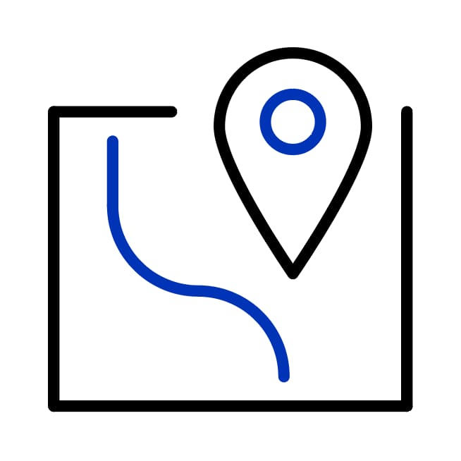 spatial biology mapping icon