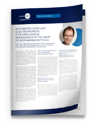 Article: The Benefits of Automated CE in the Modern Laboratory