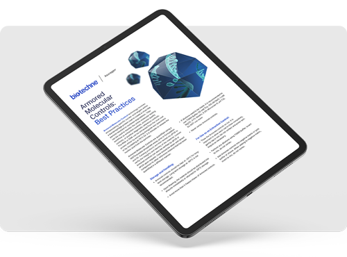 Armored Molecular Controls Best Practices Flyer