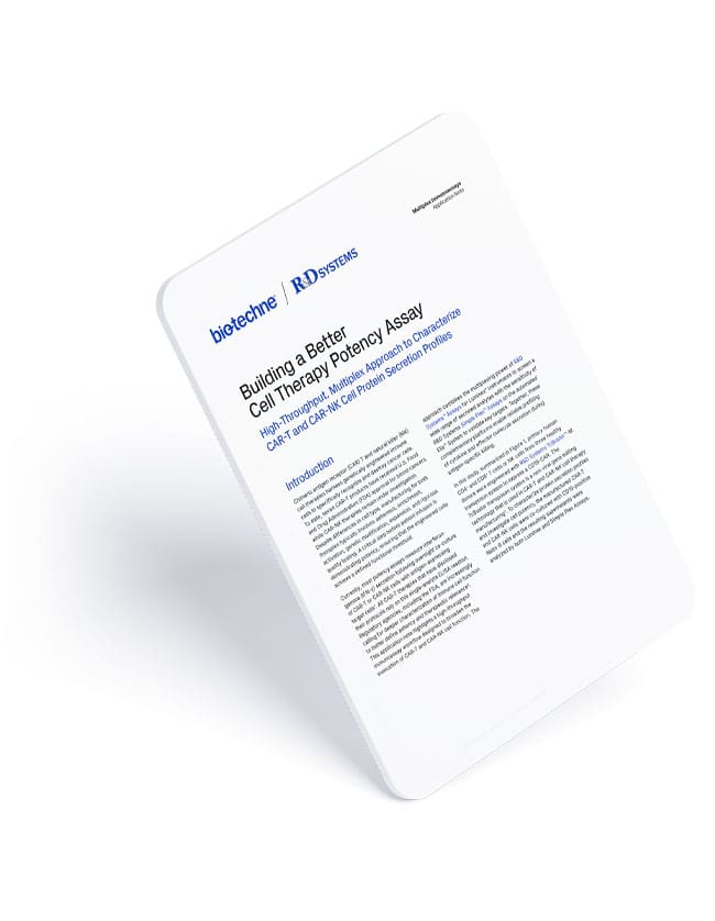 image of Multiplex Potency Assays for CAR-T application note
