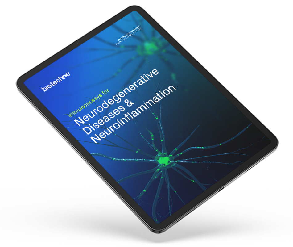immunoassays for neurodegenerative diseases and neuroinflammation