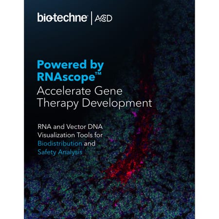 Image showing RNAscope gene therapy brochure cover