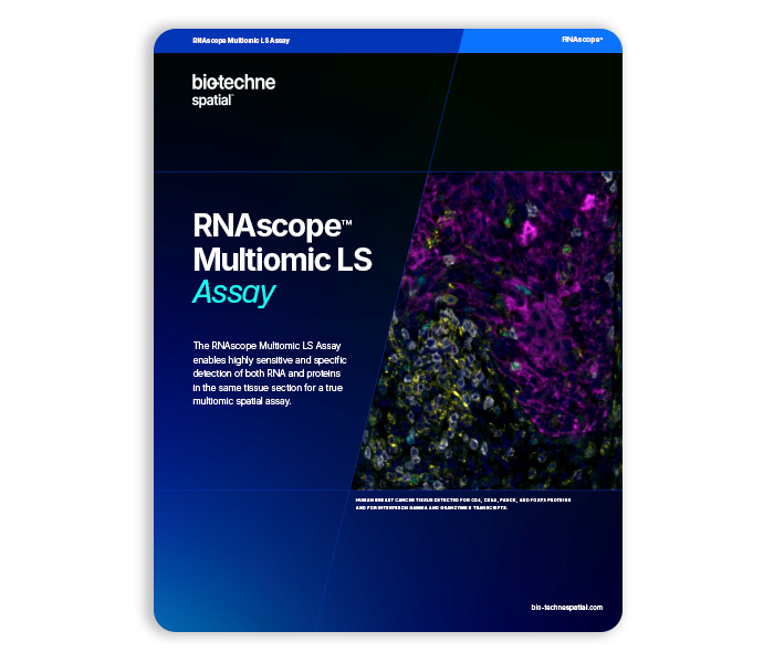 RNAscope Multiomic LS Assay Brochure Thumbnail