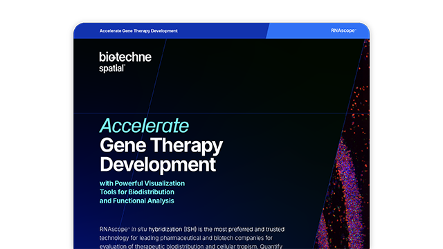 RNAscope Gene Therapy Flyer Card
