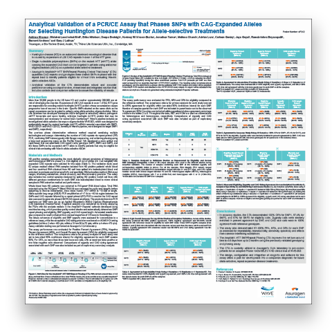 htt scientific poster presented at acmg 2022