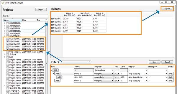 Micro-Flow Imaging (MFI) View System Suite image analysis software