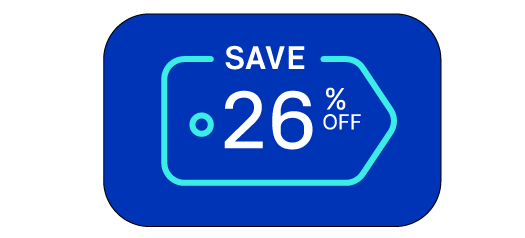Save 26 Off Icon