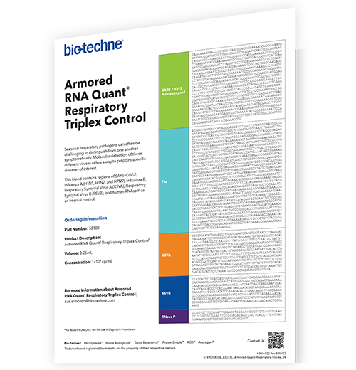 armored rna quant respiratory triplex control flyer