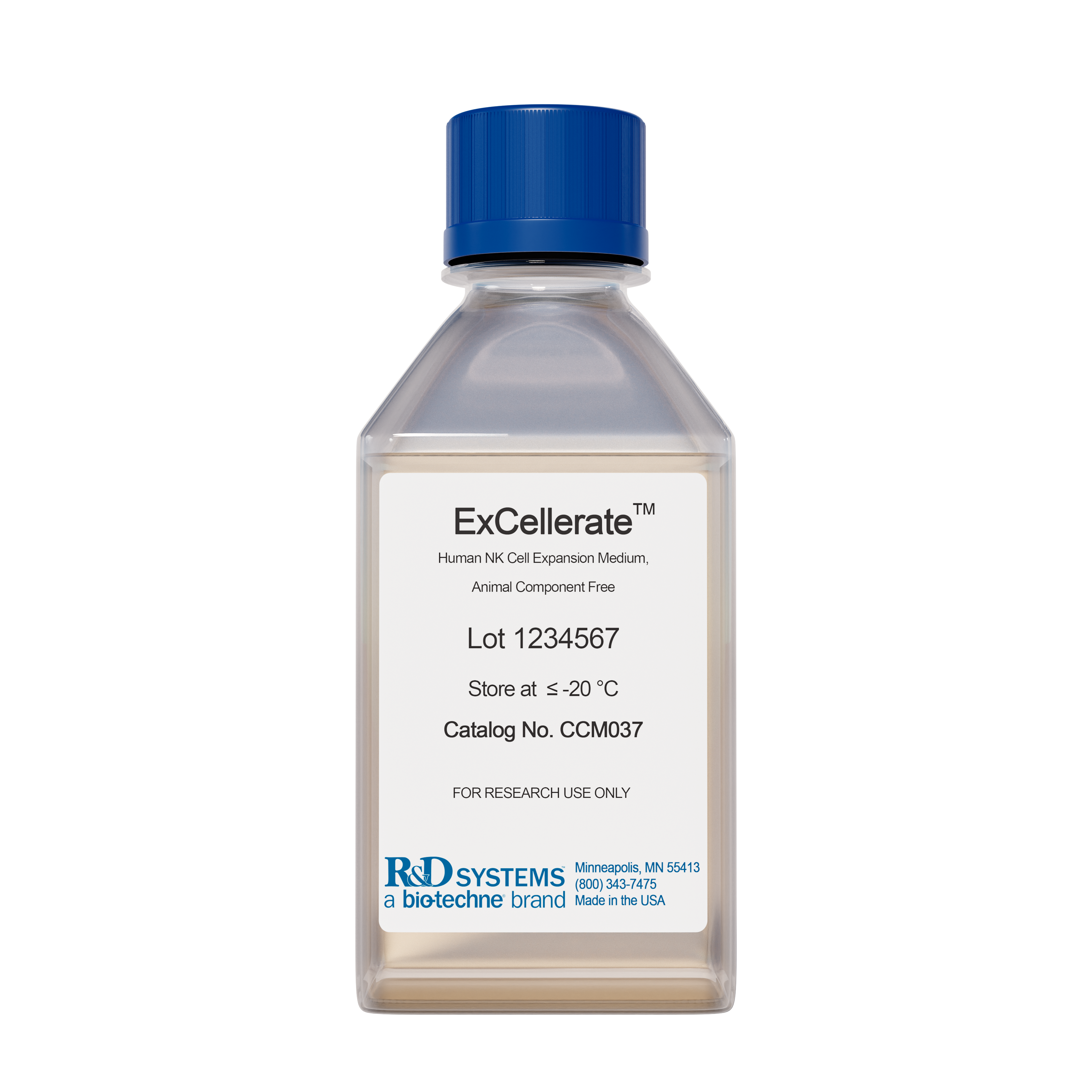 ExCellerate Cell Expansion Media bottles