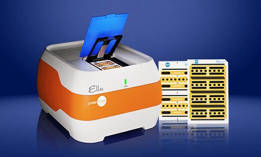 Automated immunoassay system Ella runs single and multiplex Simple Plex assays