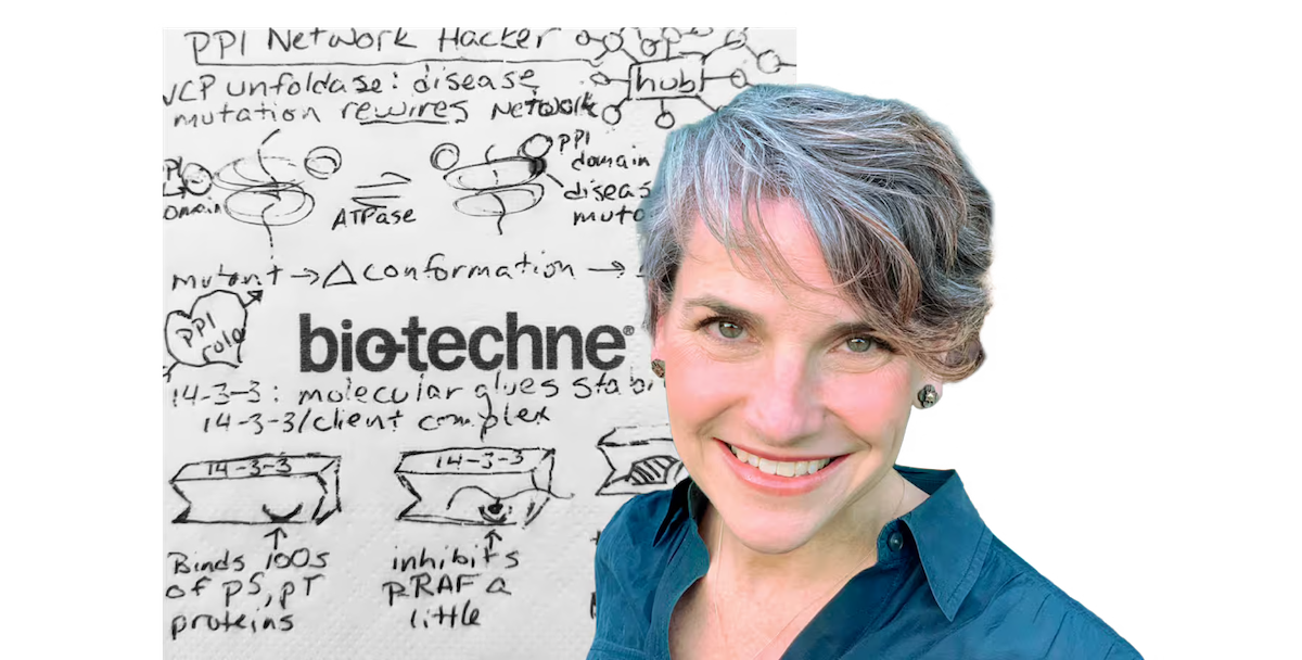 Bio-Techne podcast episode 6 from Michelle Arkin on Stabilizing Protein-Protein Interactions for Therapeutic Applications