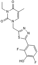 Potent and selective hydroxysteroid 17β dehydrogenase 13 (HSD17B13) inhibitor