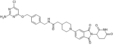 SNAP-tag labeled fusion protein Degrader (PROTAC®)