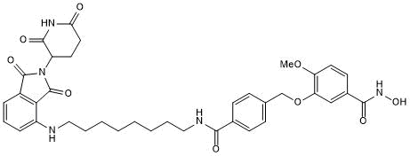 Potent and selective HDAC8 degrader (PROTAC®)