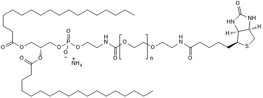 Biotinylated DSPE PEG lipid