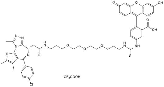 Fluorescent BET bromodomain probe; suitable for use in TR-FRET