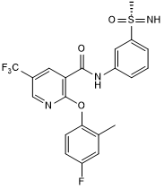 Potent and selective state-independent inhibitor of NaV1.8 sodium channels