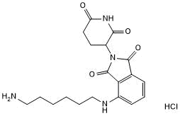 Cereblon ligand with alkyl linker and terminal amine for onward chemistry