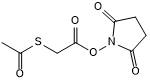 Reagent for covalent modification of primary amines; also used for LNP applications.