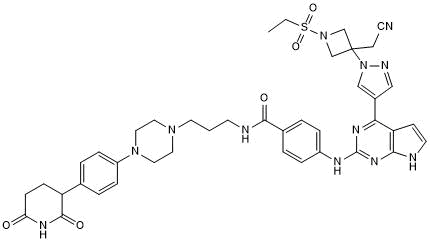 Potent and selective JAK2/3 Degrader (PROTAC®)