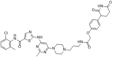 Potent and selective LCK Degrader (PROTAC®)