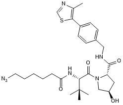 VHL ligand with alkylC5 linker and terminal azide for onward chemistry
