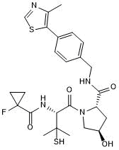 Thiol functionalized VHL ligand