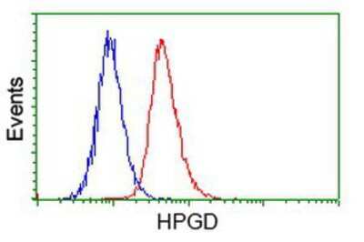 Flow Cytometry: 15-PGDH/HPGD Antibody (OTI2C10) [NBP2-00490]