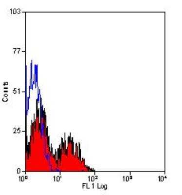 Flow Cytometry: 2B4/CD244/SLAMF4 Antibody (2B4.69) - BSA Free [NB100-65889]