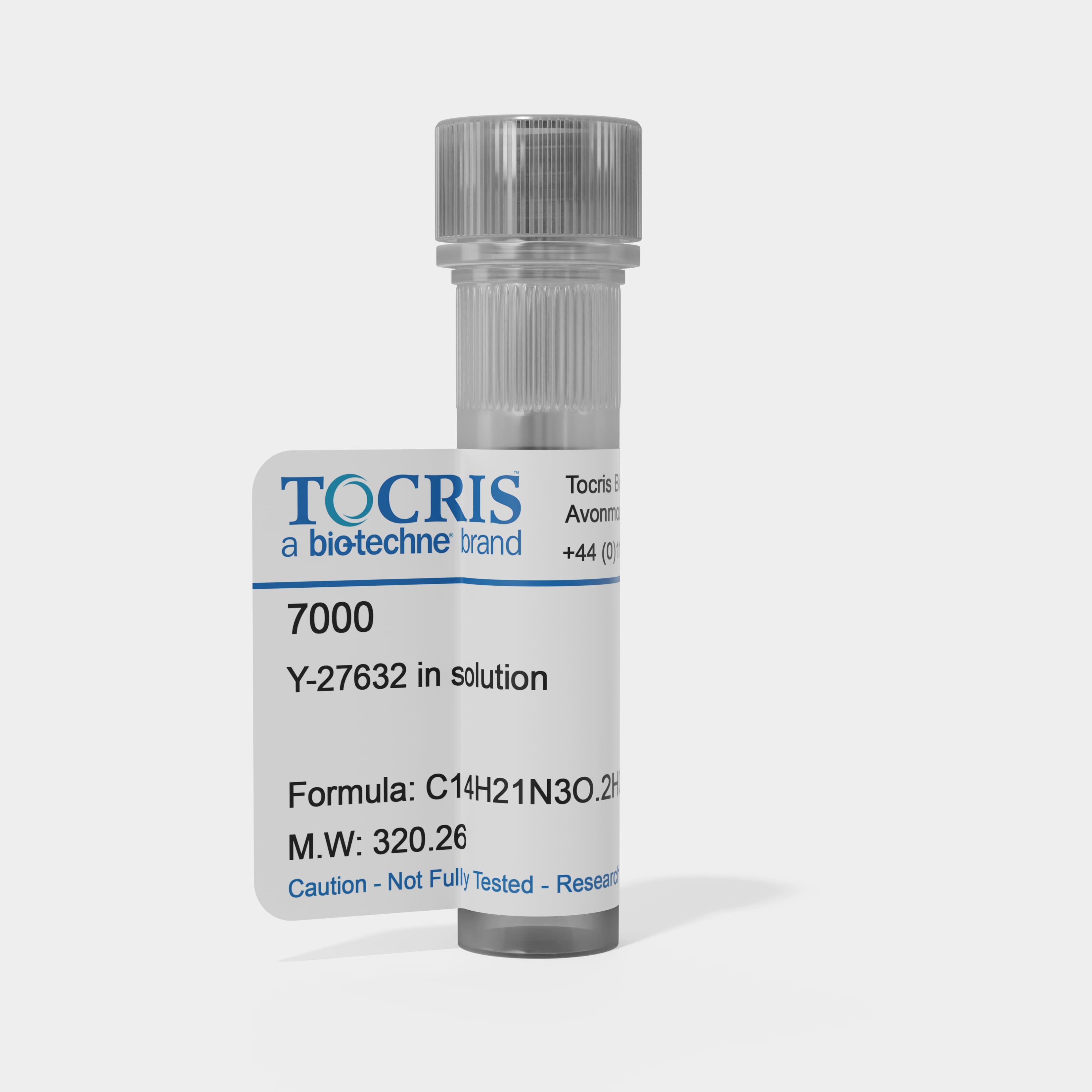 vial of Y-27632 in solution