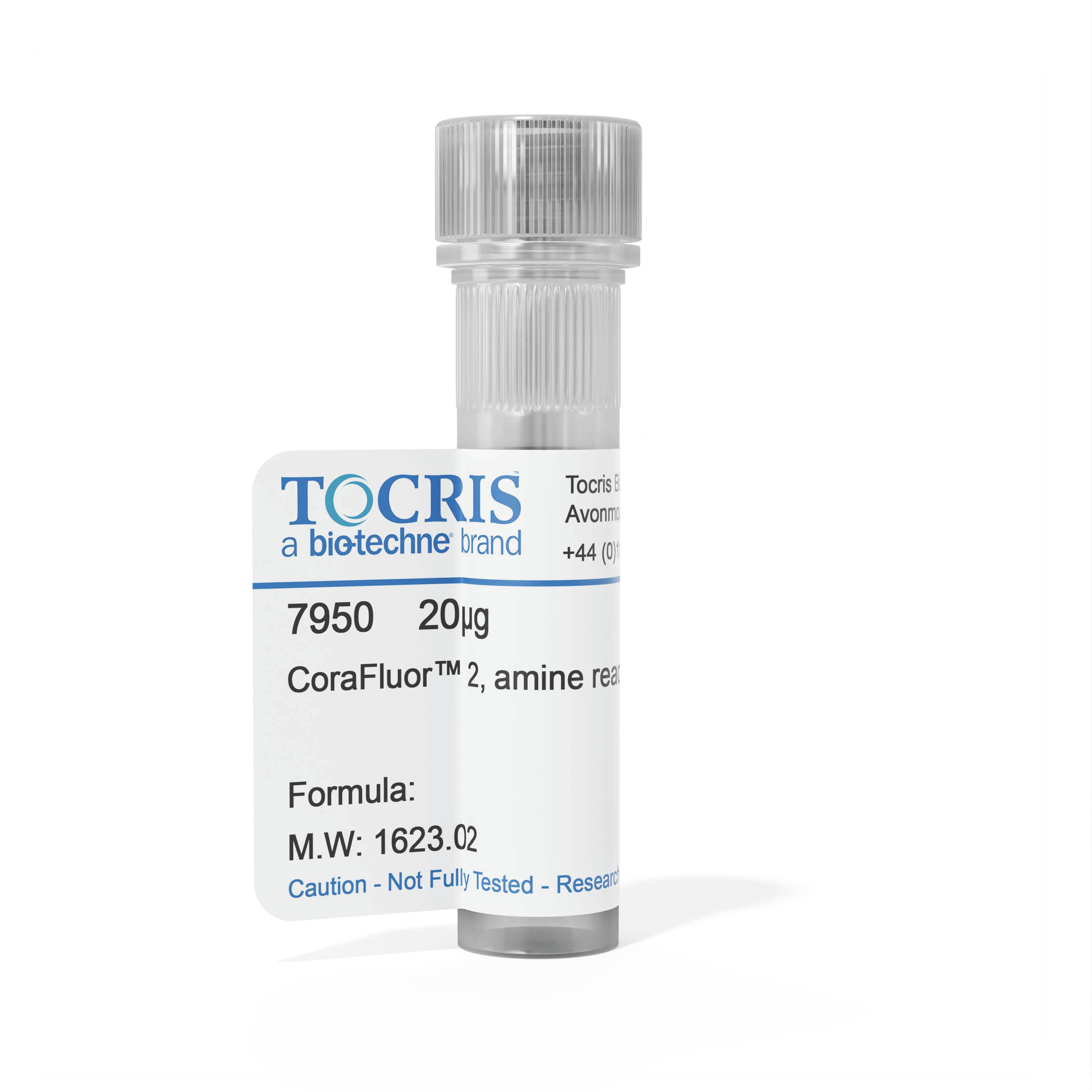 CoraFluor 2, amine reactive product vial