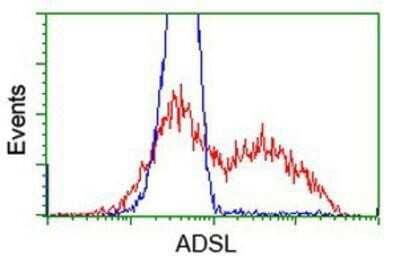 Flow Cytometry: Adenylosuccinate Lyase Antibody (OTI2D10) [NBP2-03107]