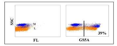 Flow Cytometry: B220/CD45R Antibody (GS5A) [NBP2-60794]