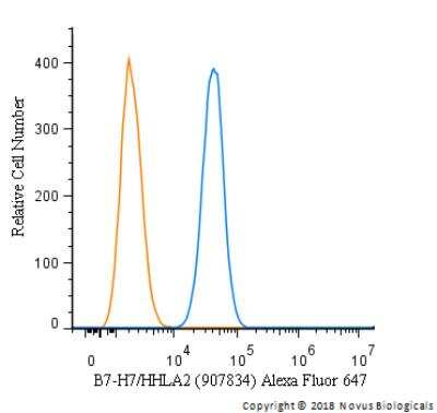 Flow Cytometry: B7-H7/HHLA2 Antibody (907834) - Azide and BSA Free [MAB80842]