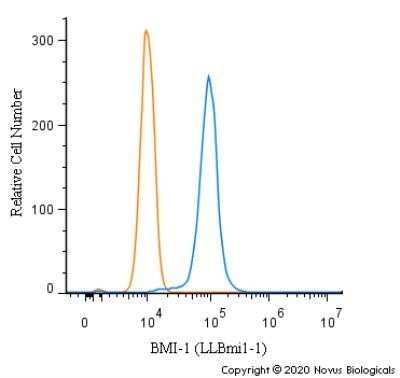 Flow Cytometry: BMI-1 Antibody (LLBmi1-1)Azide and BSA Free [NBP2-80599]