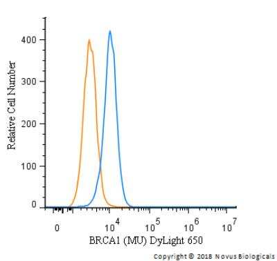 Flow Cytometry: BRCA1 Antibody (MU) [NB100-600]