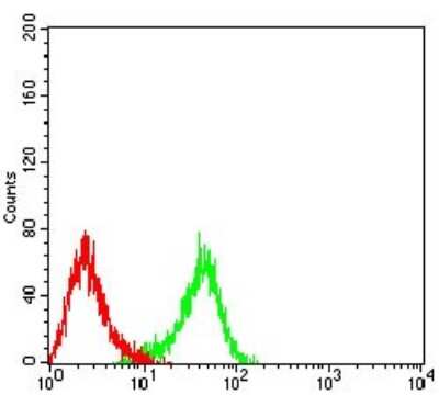 Flow Cytometry: CCR3 Antibody (8E9H10) - BSA Free [NBP2-61672]