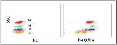 Flow Cytometry: CD11a/CD18 Antibody (BAQ30A) [NBP2-60810]