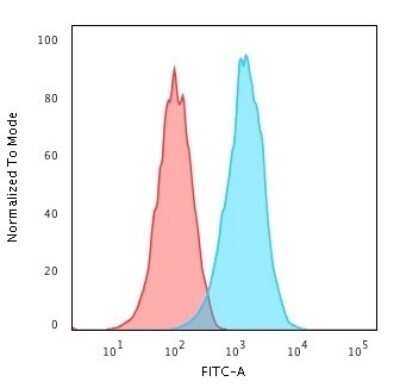 Flow Cytometry: CD20 Antibody (IGEL/1497R) - Azide and BSA Free [NBP2-49873]