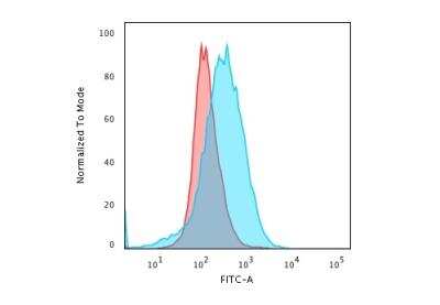 Flow Cytometry: CD28 Antibody (C28/1636) - Azide and BSA Free [NBP2-54573]