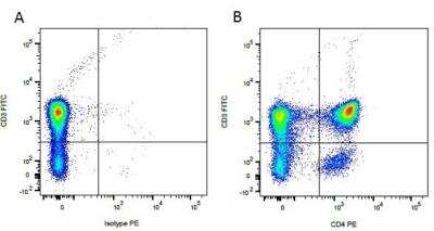 Flow Cytometry: CD3 Antibody (CA17.2A12) [NBP2-49891]