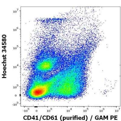 Flow Cytometry: CD41/CD61 Antibody (PAC-1) [NBP2-62201]