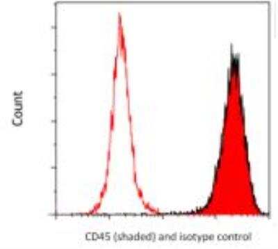 Flow Cytometry: CD45 Antibody (BL-178-12C7) [NBP3-14668]