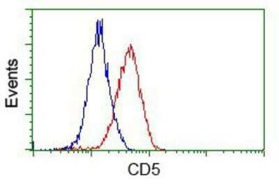 Flow Cytometry: CD5 Antibody (OTI7A7) [NBP2-02690]