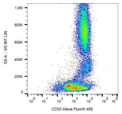 Flow (Cell Surface): CD55/DAF Antibody (MEM-118) [NB500-395]