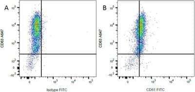 Flow Cytometry: CD63 Antibody (AD1) - BSA Free [NBP2-68077]